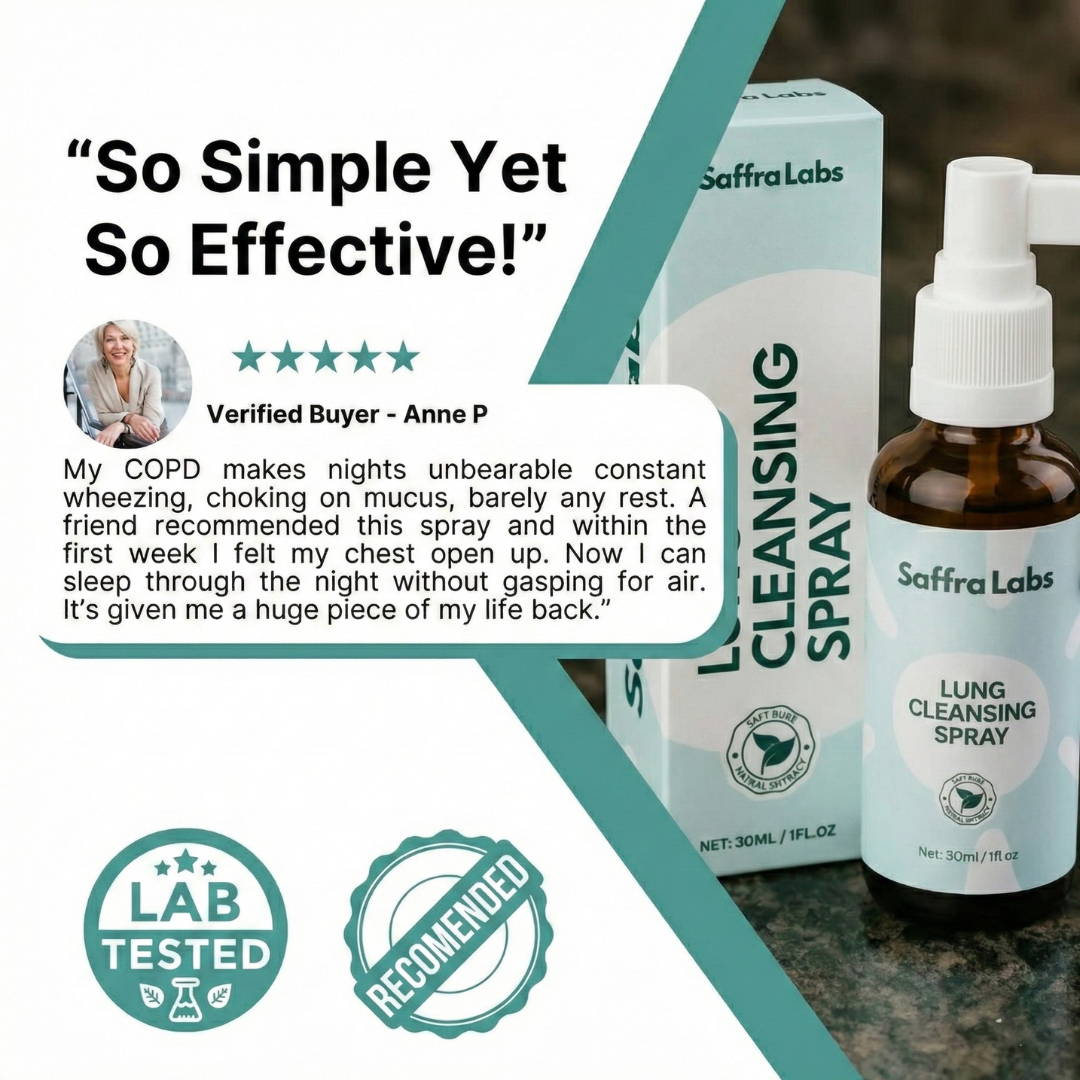 SaffraLabs Lung Cleansing Spray