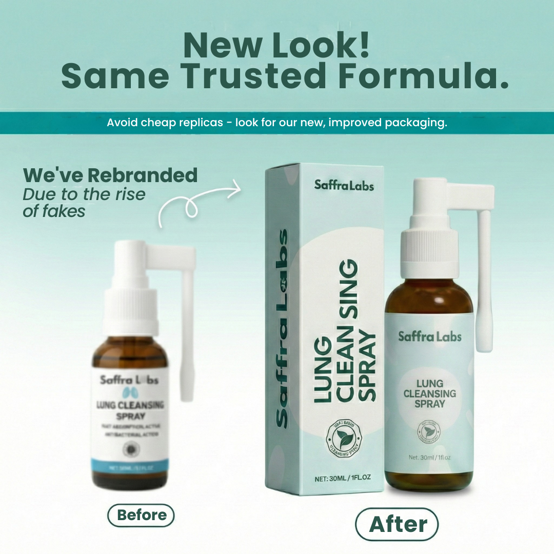 SaffraLabs Lung Cleansing Spray
