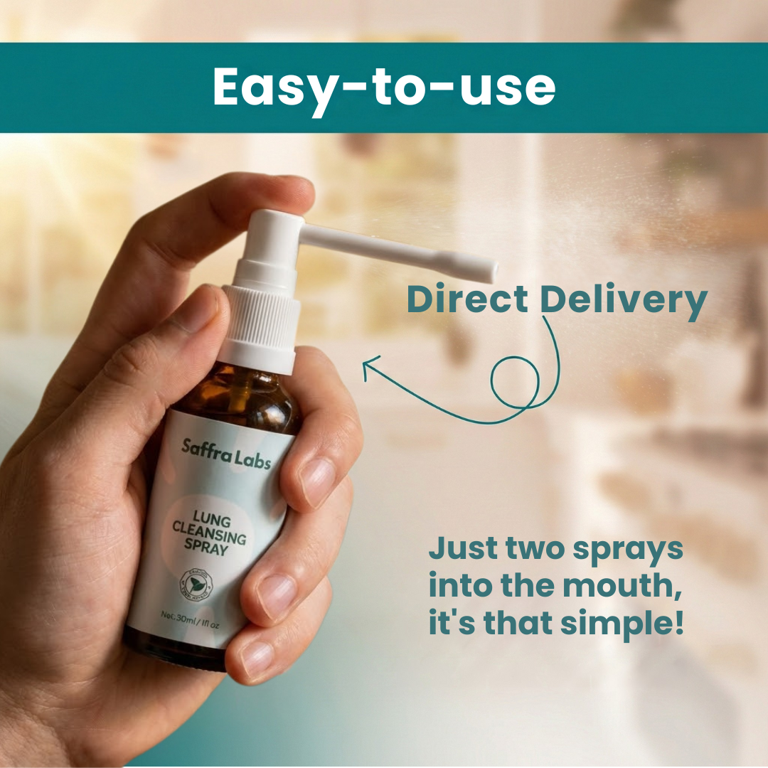 SaffraLabs Lung Cleansing Spray