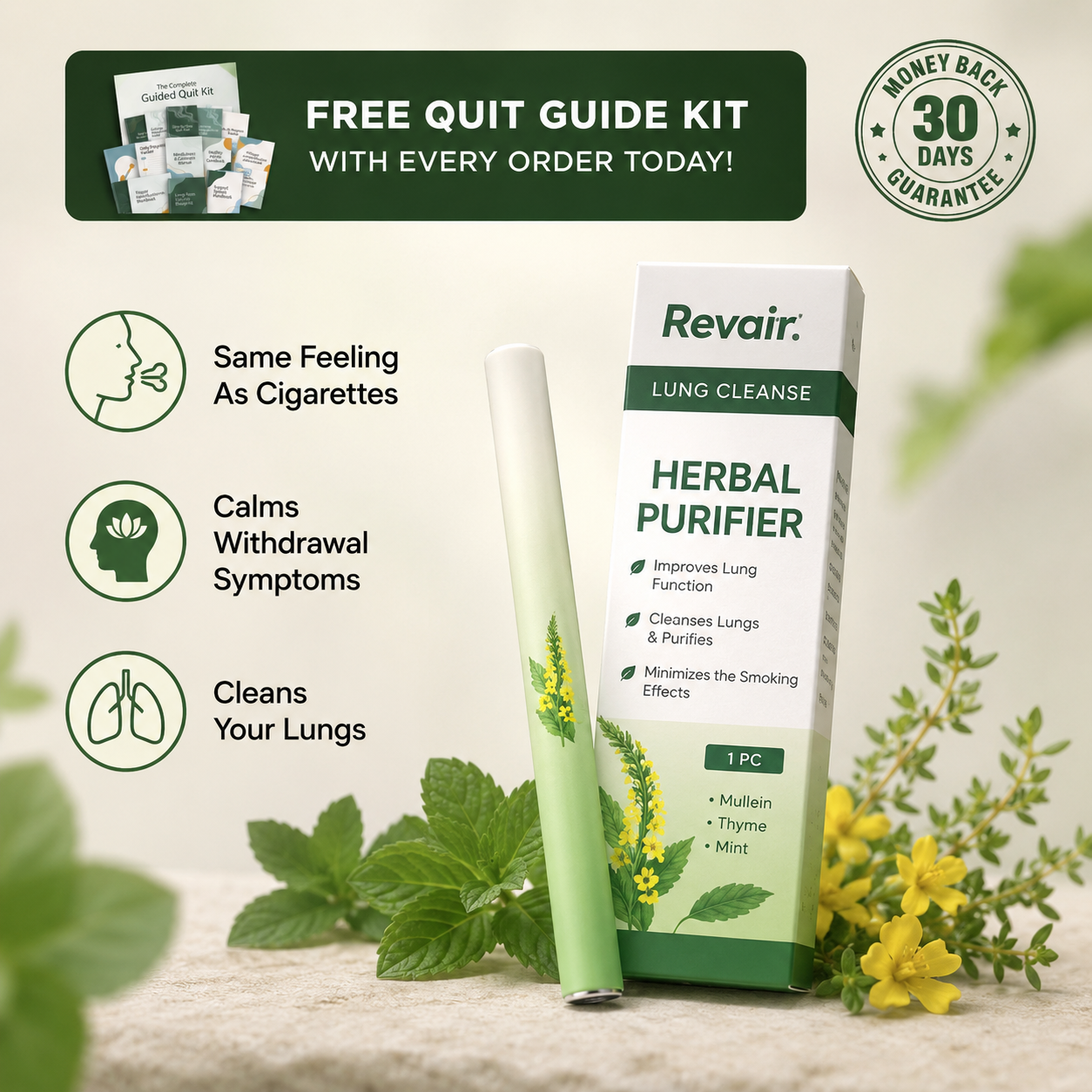 Revair™ Mullein Purifier Smokers